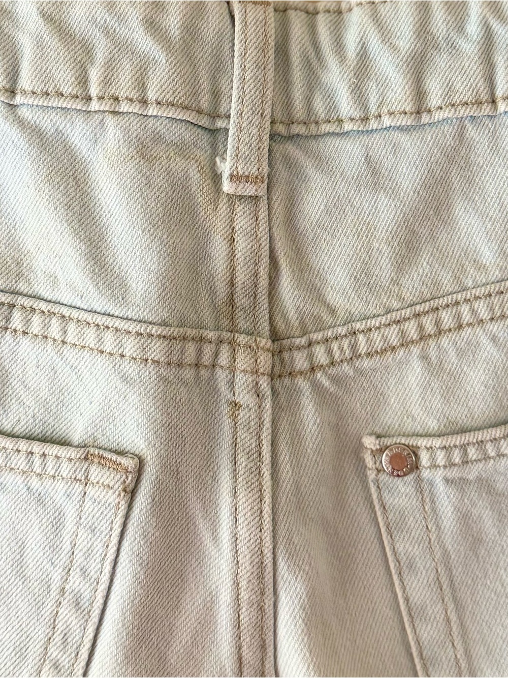 H&M Boys Light Wash Denim Jean Shorts, Size US14 (12-14Y) - Picture 6 of 9